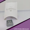 Aros Abridores Cristal Engarzado Chico Plata 925 - blanco pack