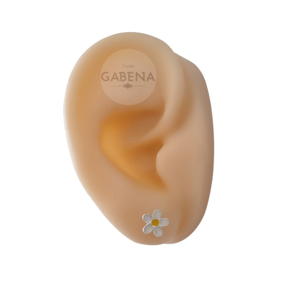 AA-161 aros abridores flor plata