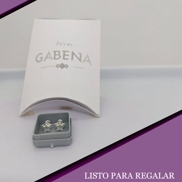 Aros Abridores estrella plata pack