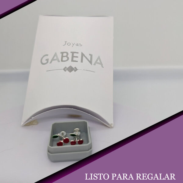 Aros Abridores cherry esmalte pack