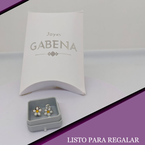 Aros Abridores Flores PLATA PACK