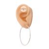 AC-3 aros argolla cubanos n6 plata