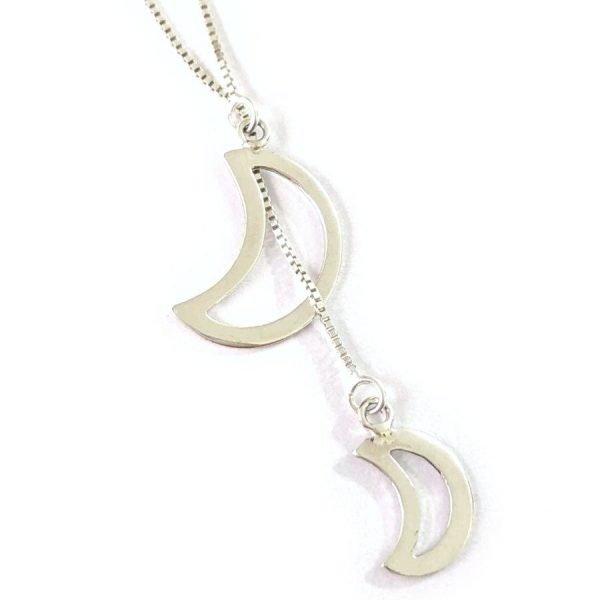 Conjunto luna con luna pasante