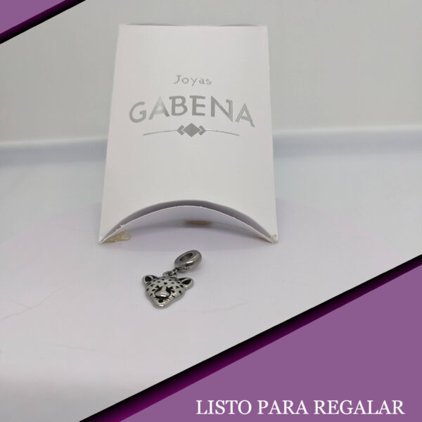 Dije Charm Jaguar Acero Quirúrgico pack