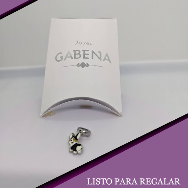 Dije Charm Perro Corgi Acero Quirúrgico pack