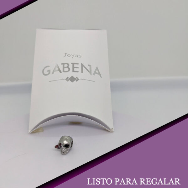 Dije Charm Calavera Mariposa Acero Quirúrgico pack