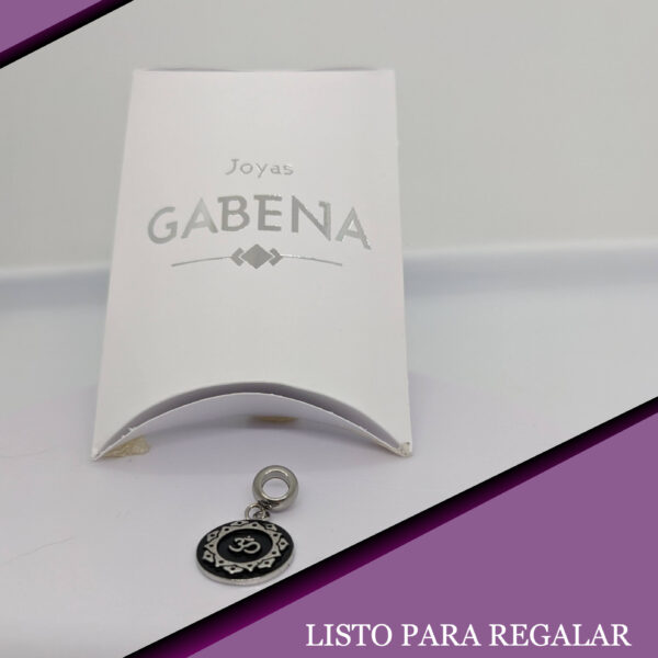 Dije Charm Om Acero Quirúrgico pack