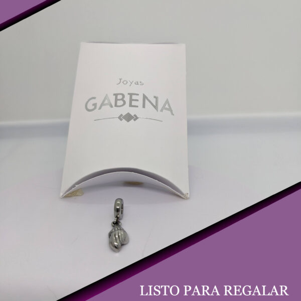 Dije Charm Caracol Acero Quirúrgico pack