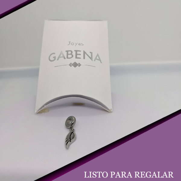 Dije Charm Ala Acero Quirúrgico pack