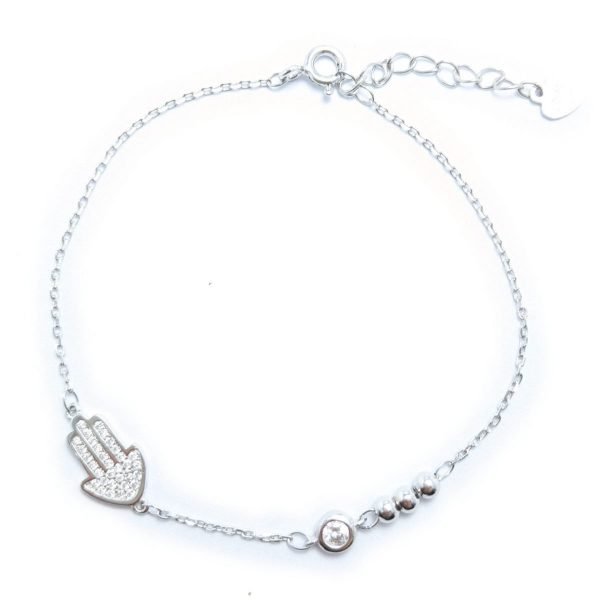 Pulsera Hamsa micropave