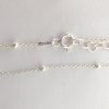 pulsera con bolitas plata 925