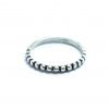 Anillo puntos dots plata