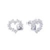 Aros Doble Corazon Plata 925 – Pasantes