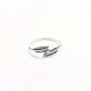 Anillo plumas plata