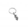 Aro Pluma Solitario Plata 925 - Argolla