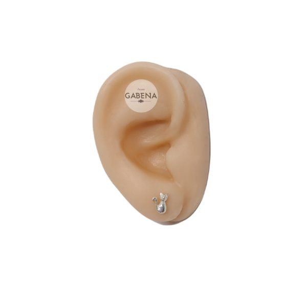 aro gatito plata oreja