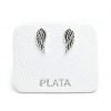 Aros alas 7mm plata