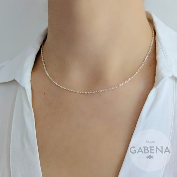 ca-8 cadena forcet plata 925 40cm