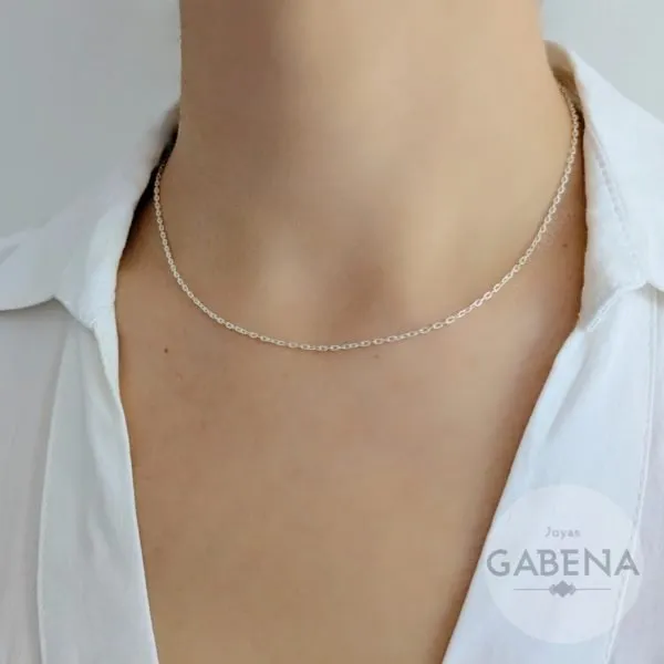 ca-8 cadena forcet plata 925 40cm