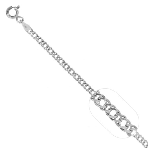 cadena grumet plata 925