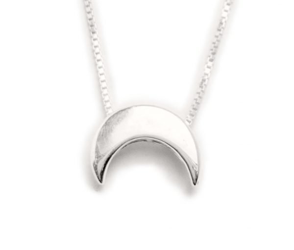 cadena con dije luna 2