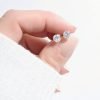 Aros Cubic Cristal Engarzado