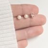 Aros Perla Cultivada Plata 925 - Pasantes