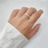 Anillo Cuerda Plata 925 - Talle 17