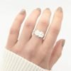 Anillo pluma grande