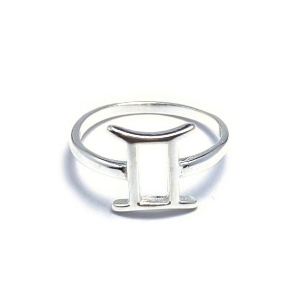 Anillo geminis plata
