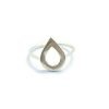 Anillo gota contorno