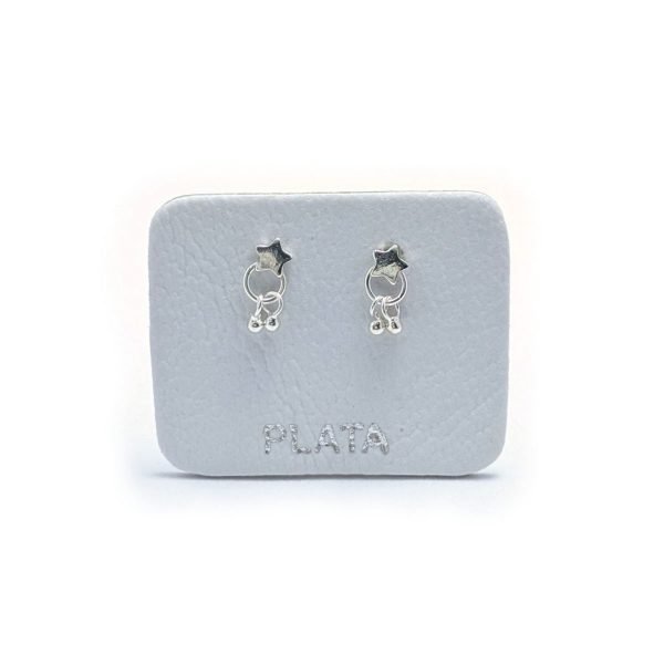 Aros círculo y estrella mini
