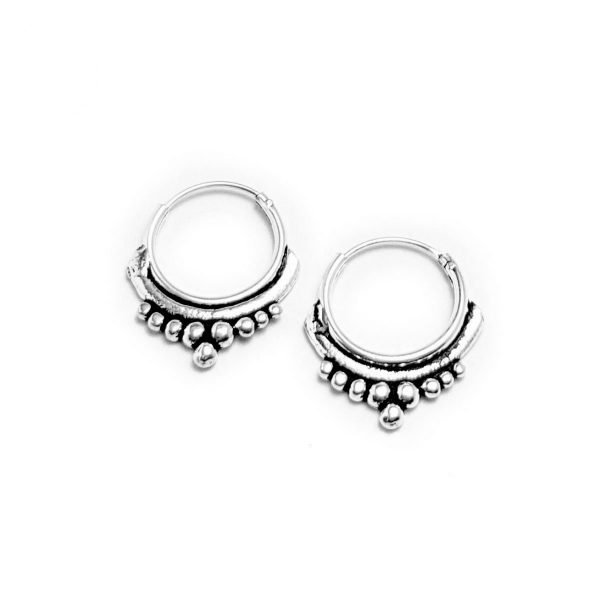 Aros argollas bali 11mm