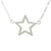 Collar estrella calada