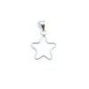 Dije estrella contorno