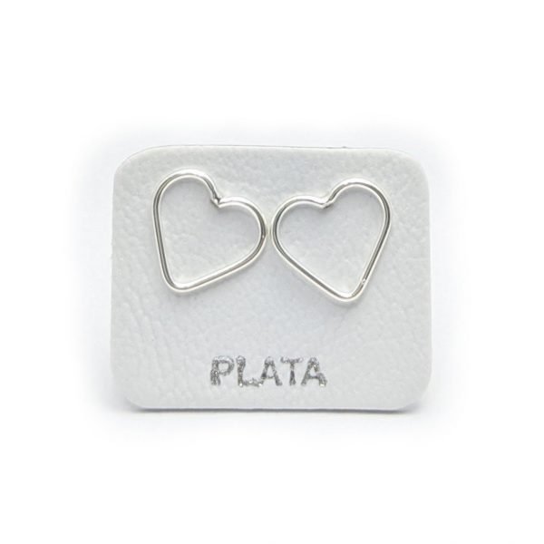 aros corazón contorno