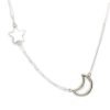 collar luna y estrella