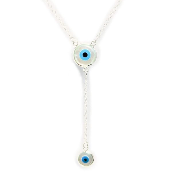 Collar ojo turco doble