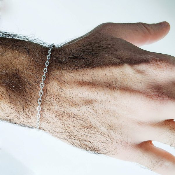 Pulsera Forcet 2mm Plata 925 - Imagen 3