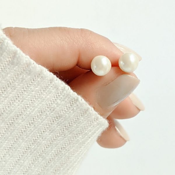 Aros perla cultivada 7mm m