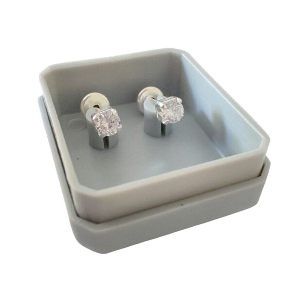 AA-30 aros abridores cristal plata 3mm