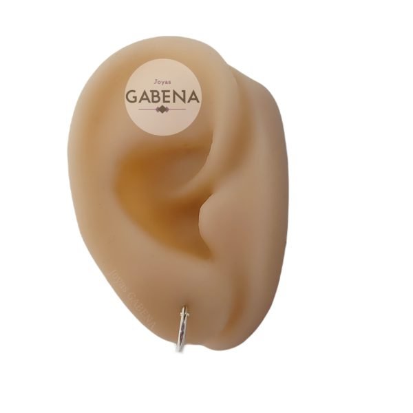 Aros Argollas 10mm Plata 925