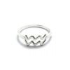 Anillo Acuario Plata