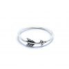 Anillo flecha plata