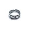 Anillo corazones falange midi