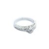 Anillo cubic cristal