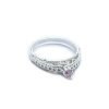 Anillo cubic rosa