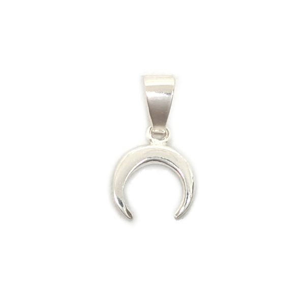 dije luna invertida plata 925