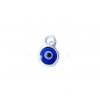 Dije Ojo Turco Azul Plata 925