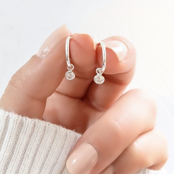 argollas cubic blanco chico